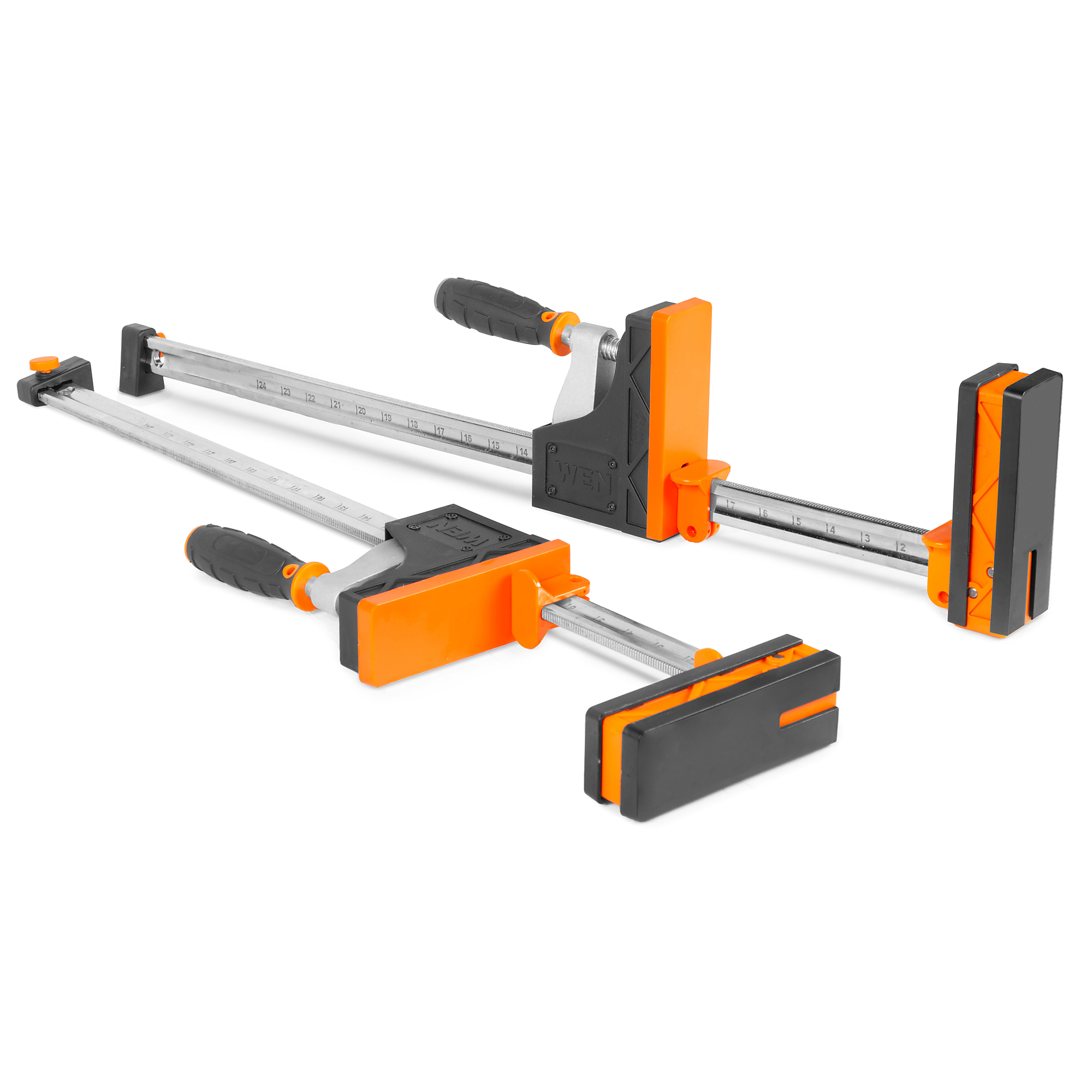 WEN CLP122 24-Inch 2000-Pound Parallel Jaw Clamp and Spreader Set, Two-Pack
